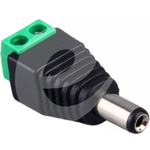 Conector Plug Macho DC con Terminal - EPY Electrónica Bolivia
