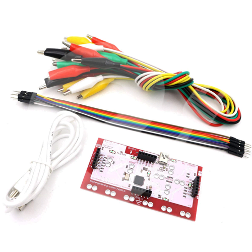Kit Makey Makey con Pinzas Cocodrilo y Cables