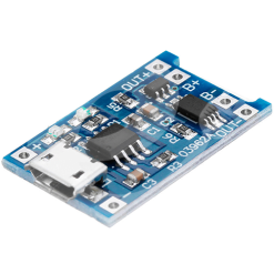 Módulo Cargador de Li-Ion 18650 5v con Protección