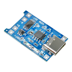 Módulo Cargador de Li-Ion 18650 5v Tipo C