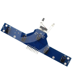 Seguidor de Línea 5CH y Evasor de Obstáculos