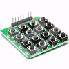 Teclado Matricial 4x4 Pulsador