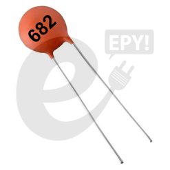Capacitor Cerámico 6,8nF 50v