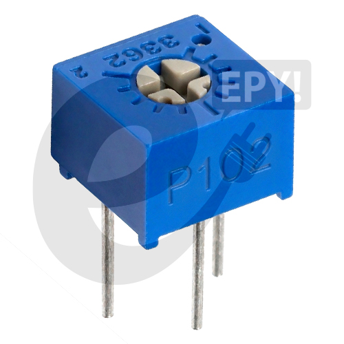 Trimpot Potenciómetro Cuadrado 1k Ohm