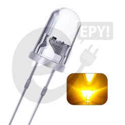 Diodo LED Transparente Amarillo 5mm