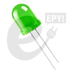 Diodo LED Verde 10mm