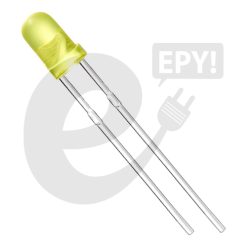 Diodo LED Amarillo 3mm