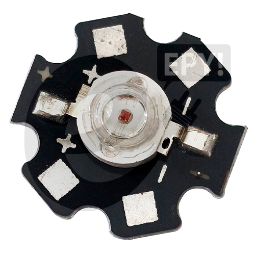 Diodo LED 1W Rojo