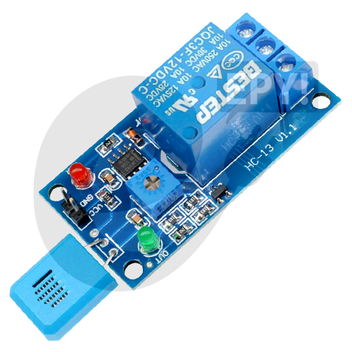 Módulo Relé 5v con Sensor de Humedad