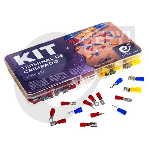 Kit Terminal de Crimpado de 280pcs