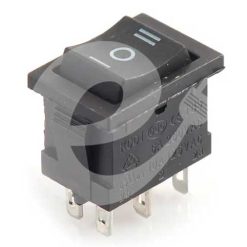 Switch 6 pin 6A 250v KCD1-203